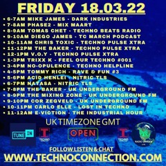 MIKE BTK guestMIX 4 THE BLACKNESS @TECHNO CONNECTION 17-03-2022