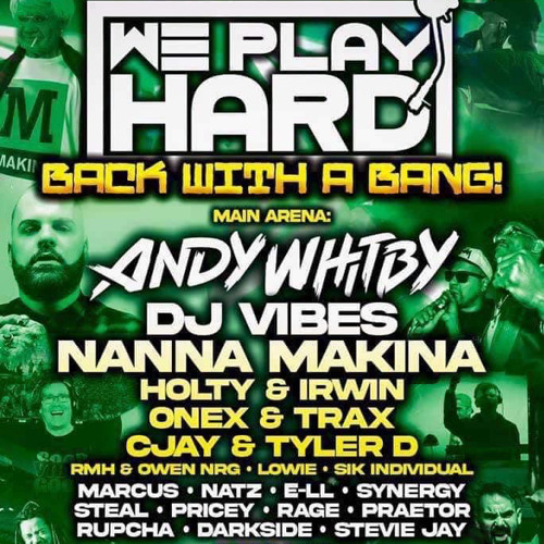 Nanna Makina MC'S Steal, Marcus, JD Walker WE PLAY HARD BACK WITH A BANG
