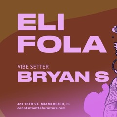 Bryan S Opening Set For Eli Fola Do Not Sit On The Furniture
