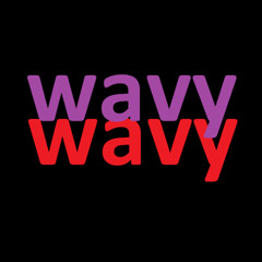 wavy