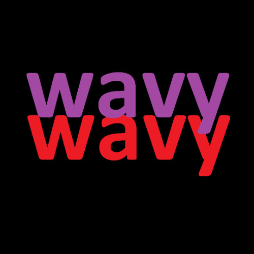 wavy