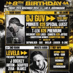 DNB Collective 8th Birthday: SINISTER B2B GAVLA [ENTRY]