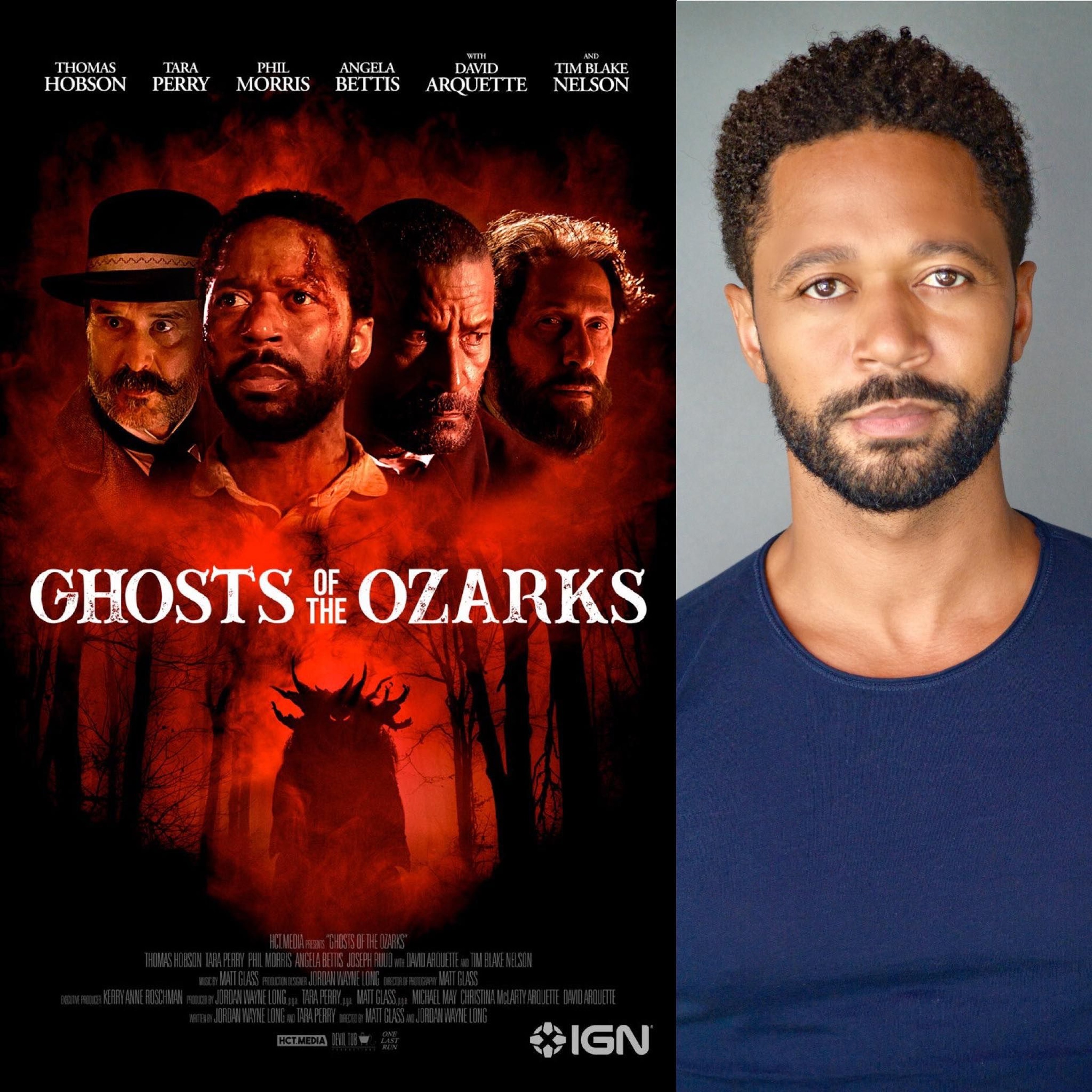 HHR Ep. 450: We talk with actor Thomas Hobson about the supernatural western 'Ghosts of the Ozarks' episode artwork