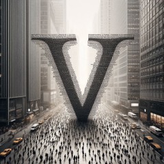 v.