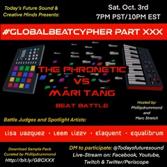 #GlobalBeatCypher XXX Sample Pack (Free Download) Curated By Phillipdrummond