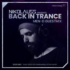 Nikolauss - Back in Trance #81 - Men - D Guestmix @Trance Energy Radio 13.05.20