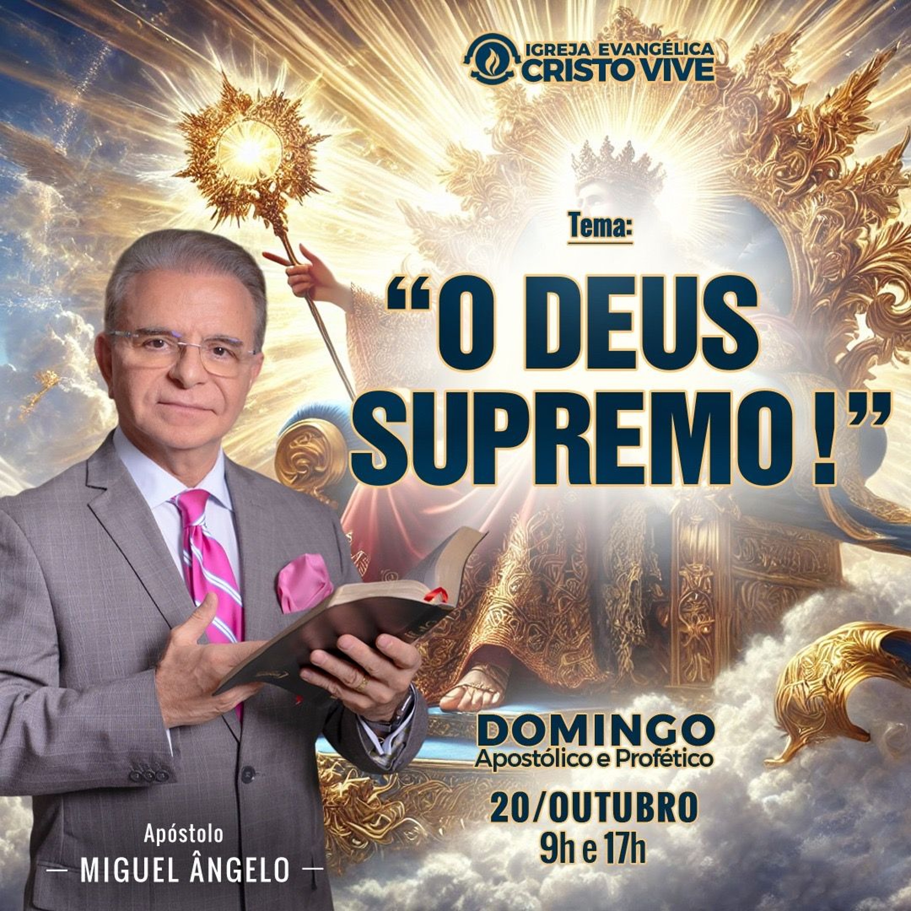 Igreja Evangélica Cristo Vive - Ap. Miguel Ângelo