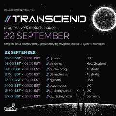 Transcend | Deep Progressive House Live Set | #84