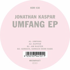 PREMIERE : Jonathan Kaspar - Umfang