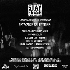 Stay Fresh Radio KXSF 2025.09.17