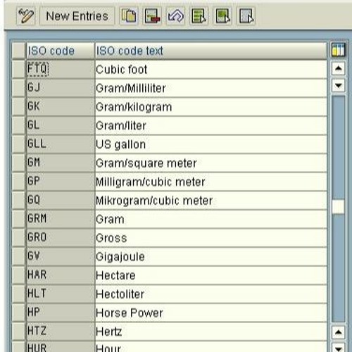 Stream Iso Code For Unit Of Measure In Sap 'LINK' by Birmoterfe1984