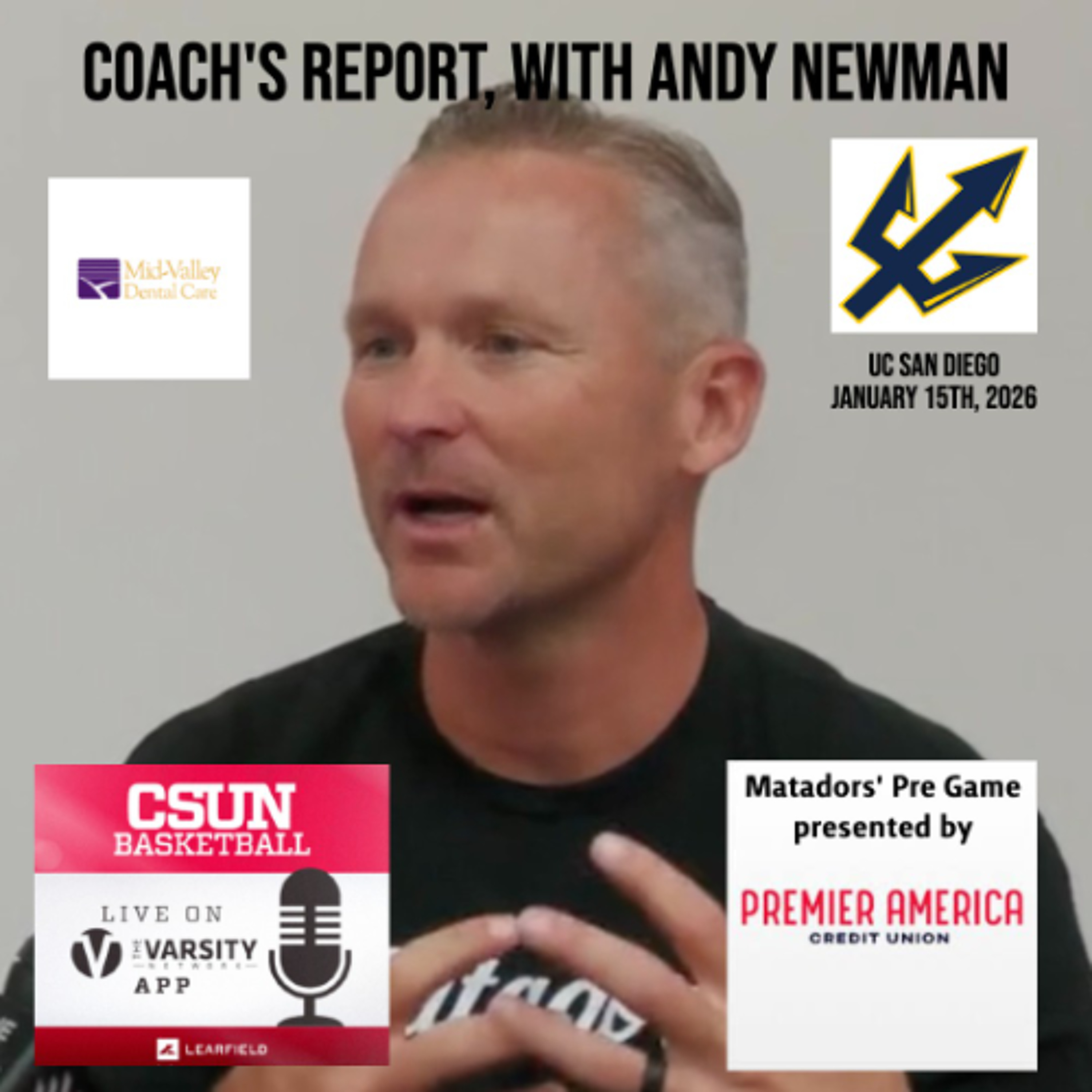 Matadors' Pre Game, January 15th, 2026 - UC San Diego episode artwork