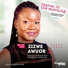 Director of Brand and Marketing at Safaricom, Zizwe Awour on #DriveInn With Fareed