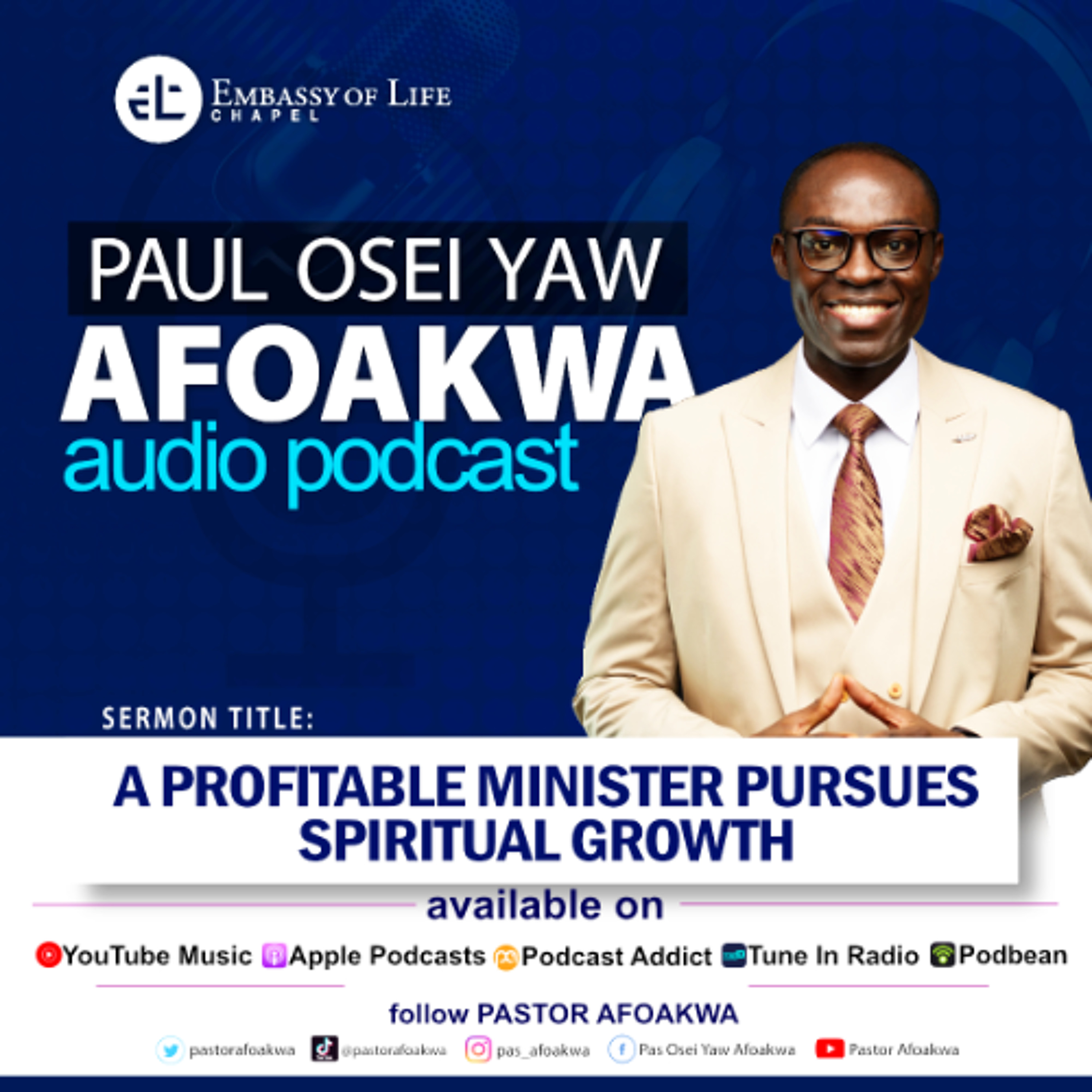 A Profitable Minister Pursues Spiritual Growth (01.06.25) episode artwork