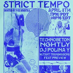 Strict Tempo 04.08.2021 (Digital Sweat)