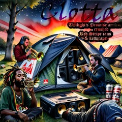 Clotta - Twilight’s Promise amidst crushed Red Stripe cans & ketwraps