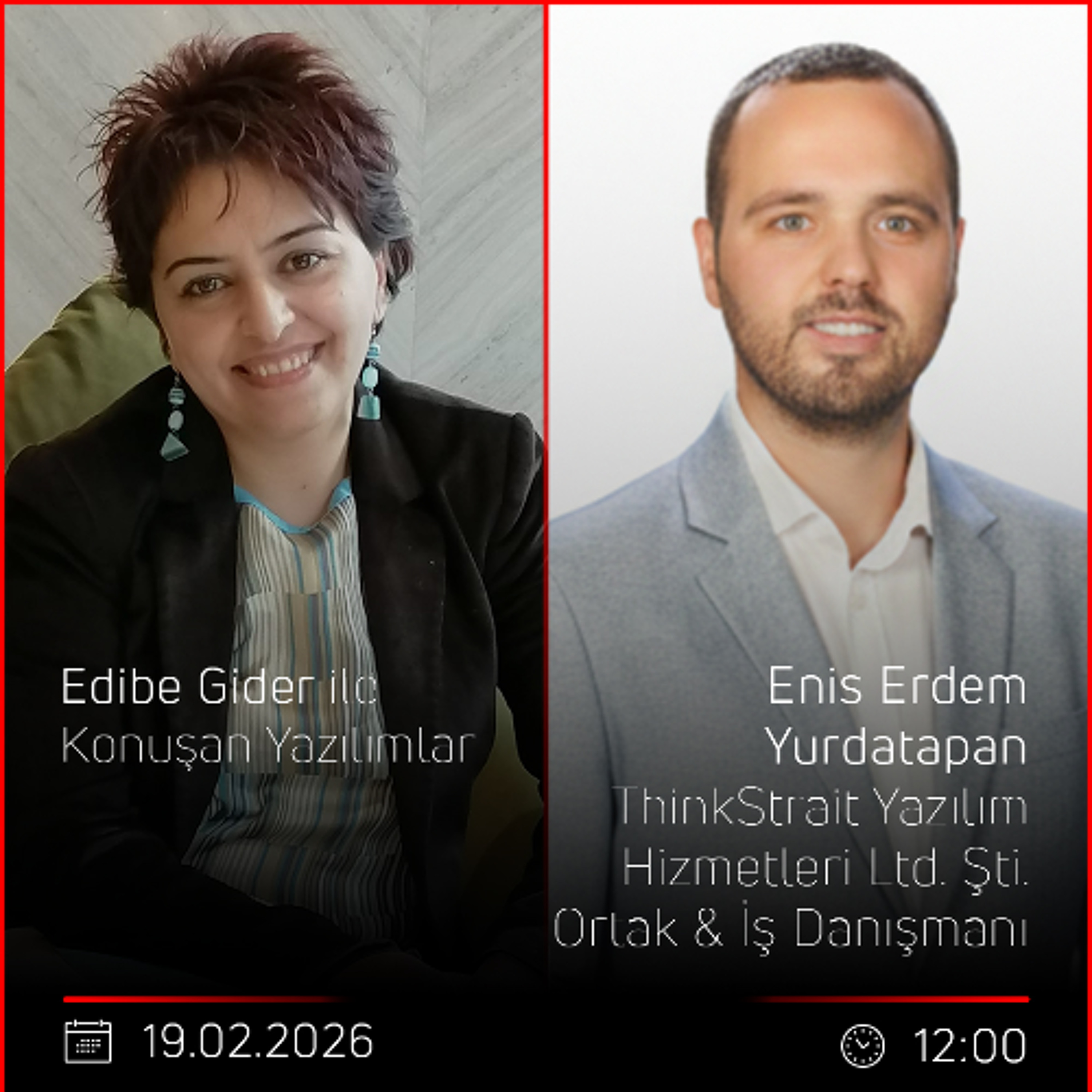 Enis Erdem Yurdatapan – Edibe Gider ile Konuşan Yazılımlar episode artwork