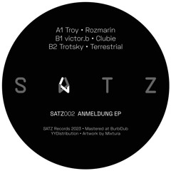 SATZ002 Various Artists - ANMELDUNG EP