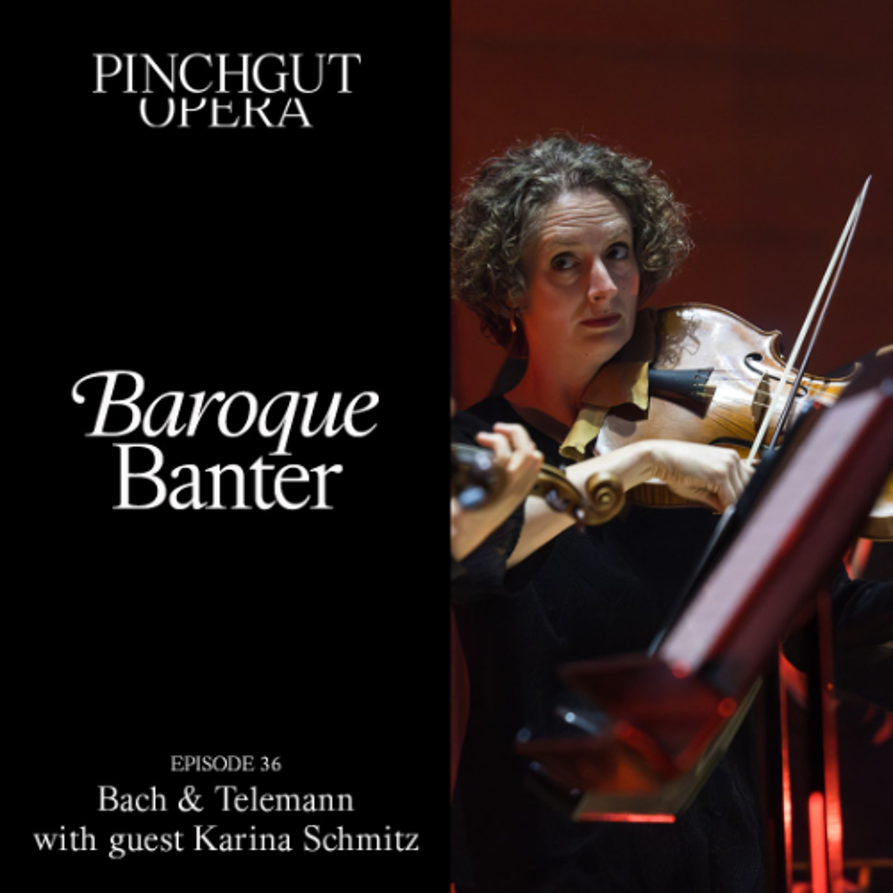 Baroque Banter Episode 36-Bach & Telemann with Guest Karina Schmitz