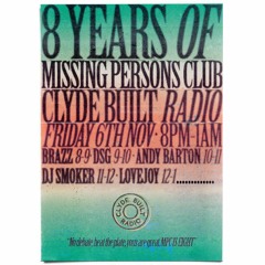 Missing Persons Club x DJ Smoker (6/11/20)
