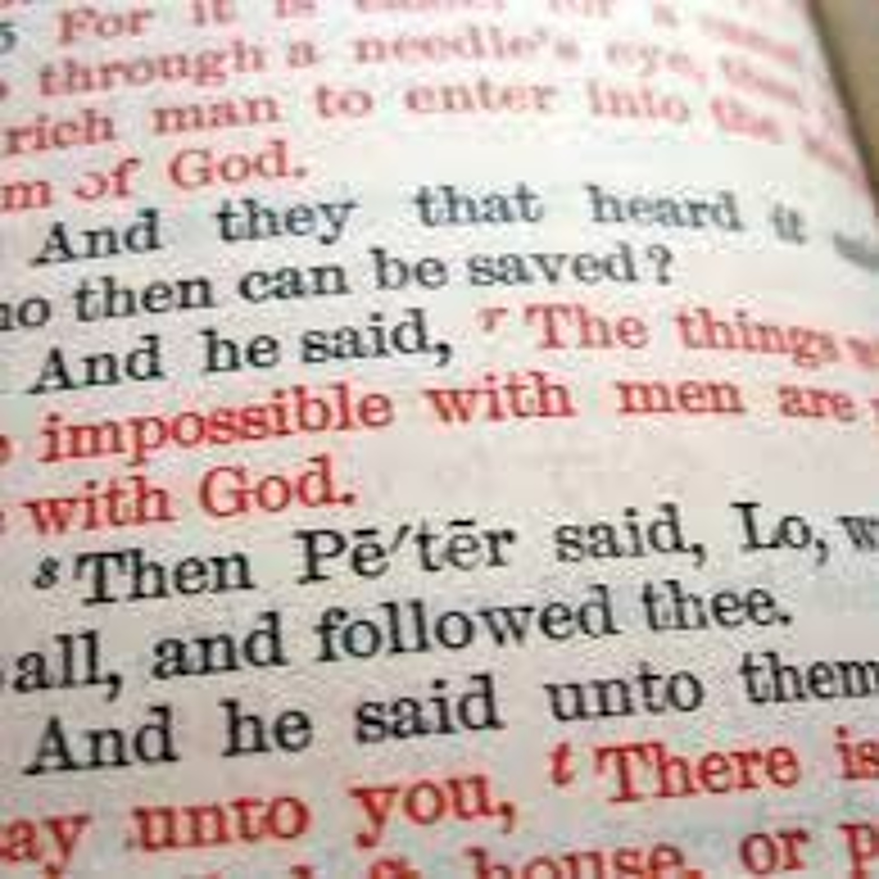 IN THE WORDS OF JESUS (Apostle Emmanuel A Adjei)