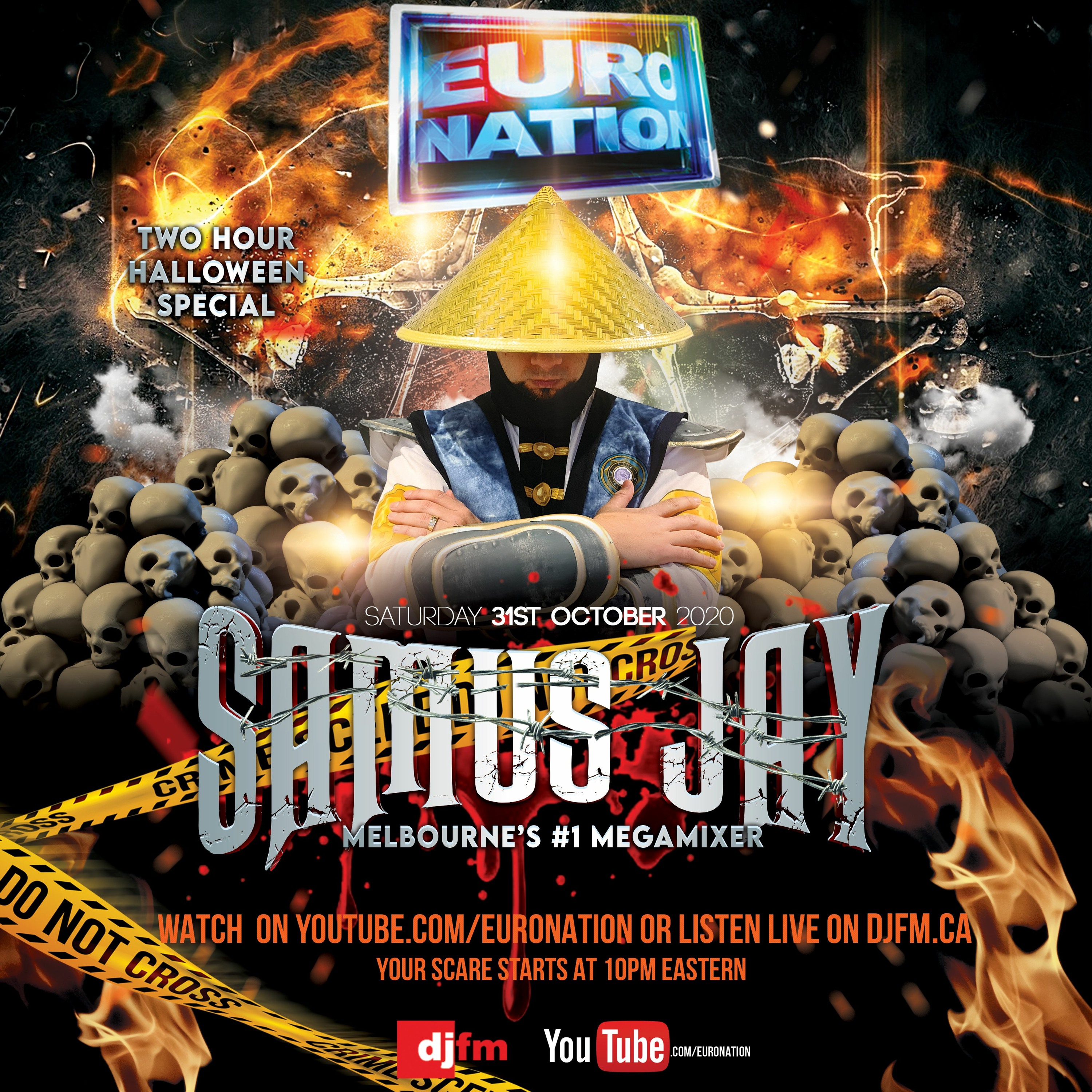 Euro Nation October 31, 2020 (SAMUS JAY HALLOWEEN SPECIAL) episode artwork