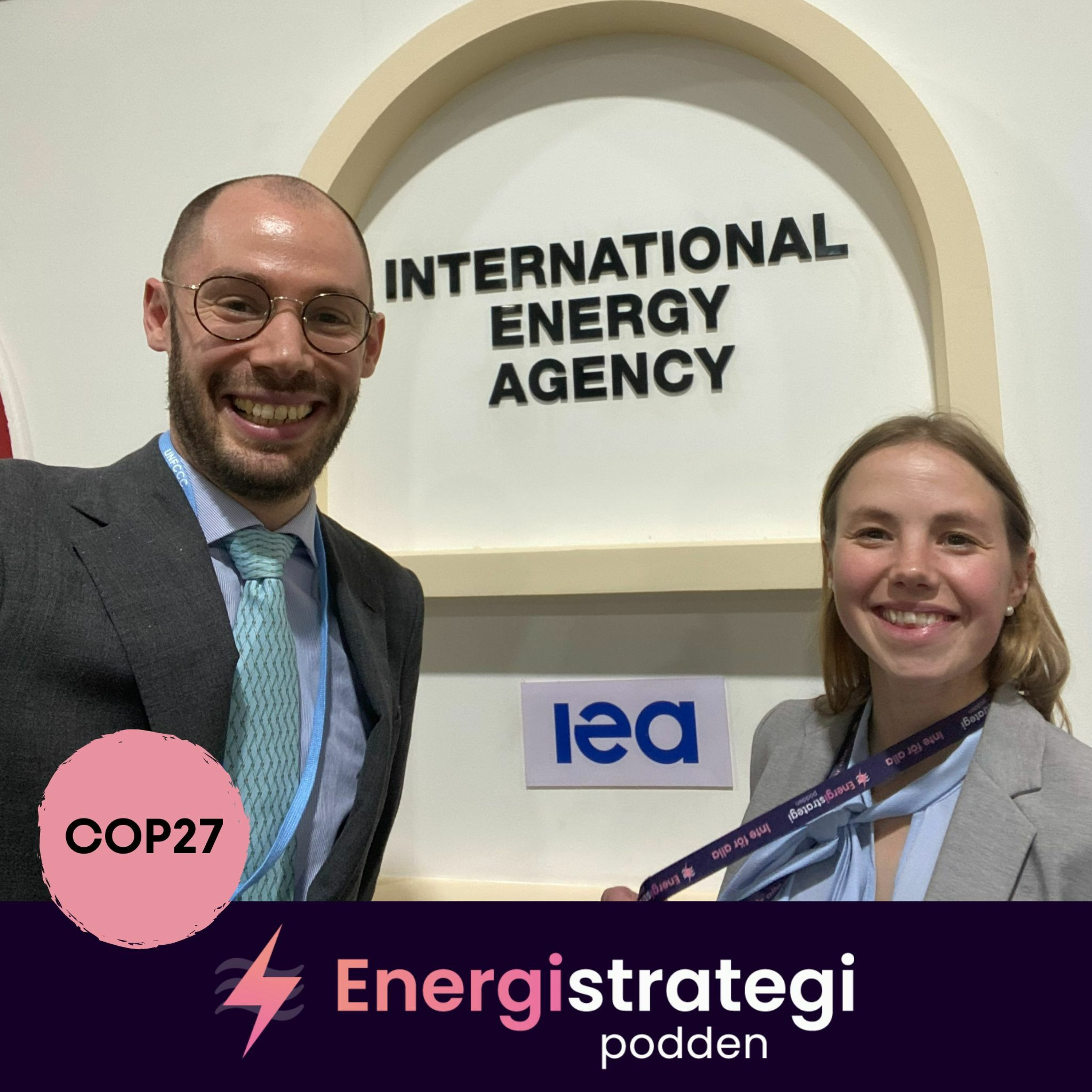 #149 - ESP fokuserar på COP27 med Christophe McGlade, IEA International Energy Agency episode artwork
