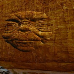 on the edge of the cliff