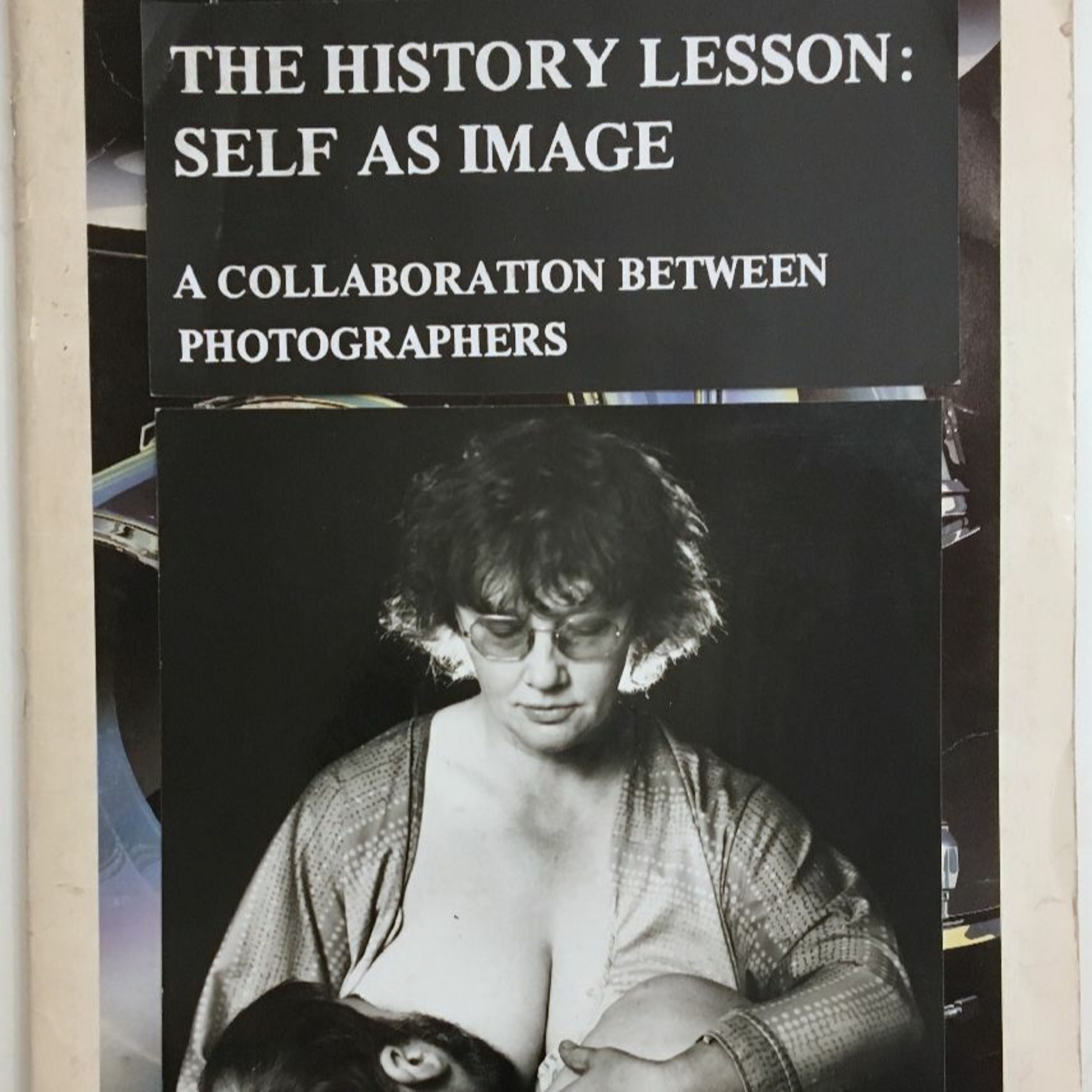 Audio Description, Jo Spence, pages from The History Lesson: Self as image episode artwork