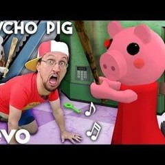 PSYCHO PIG 🎵 FGTeeV Official Music Video (Roblox PIGGY Song)
