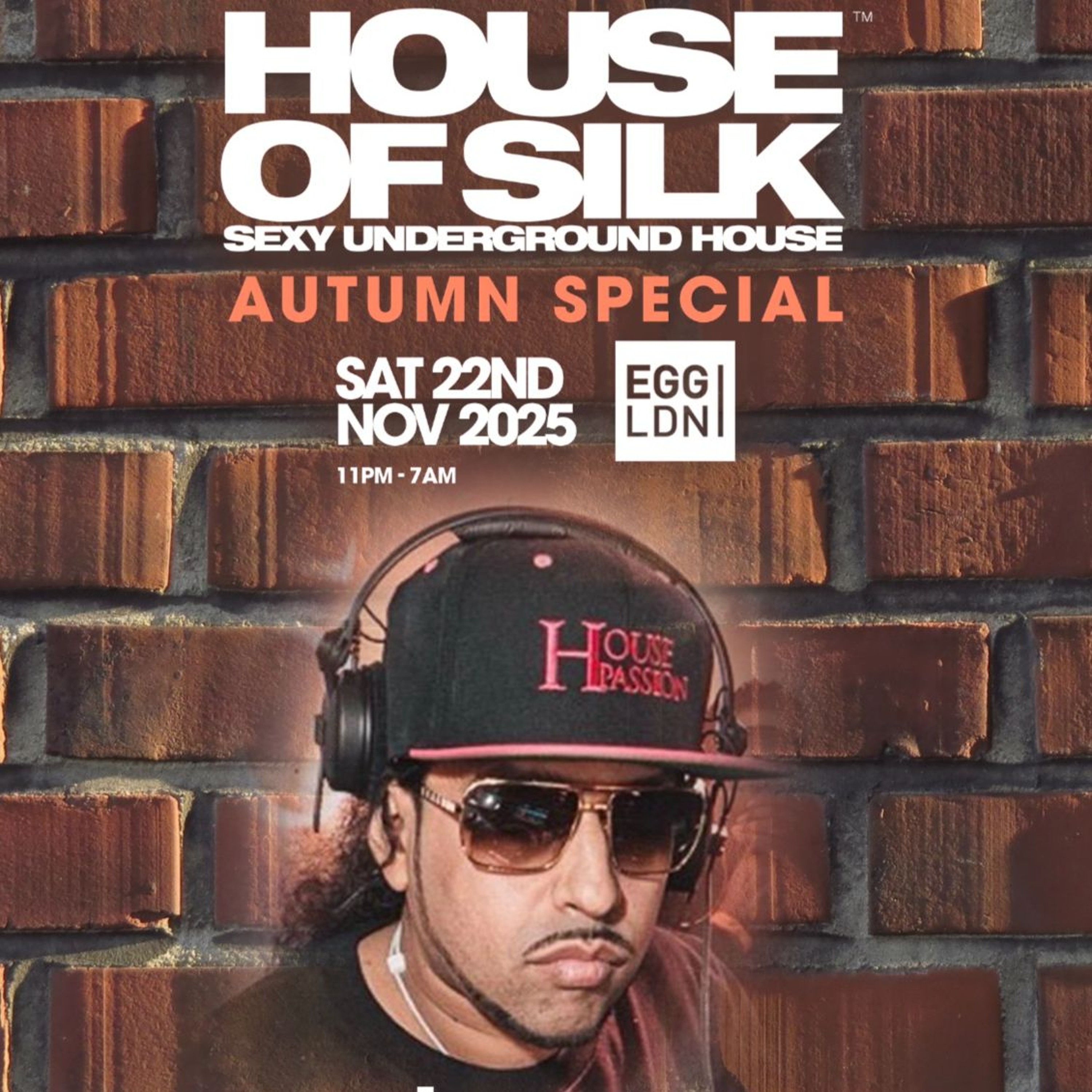 SHENIN AMARA -HOUSE OF SILK - AUTUMN SPECIAL - SAT 22ND NOV 2025 - EGG LDN episode artwork