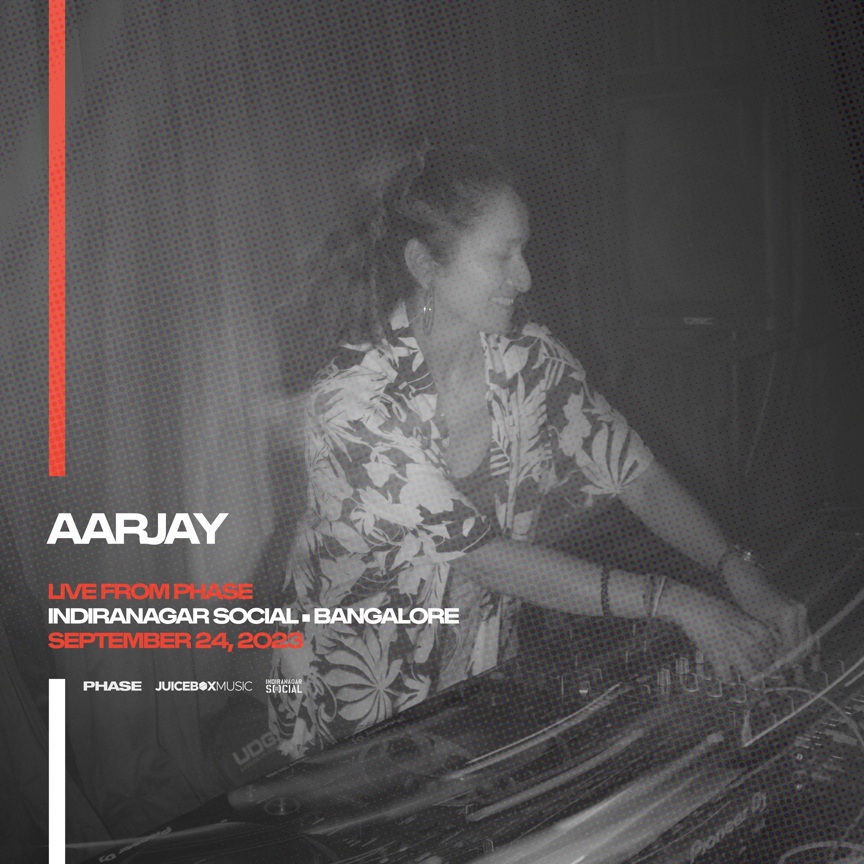 Aarjay - LIVE from PHASE at Indiranagar Social (Bangalore) • September 24th, 2023 episode artwork