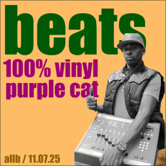 gato roxo live vinyl set - beats (11.07.25)
