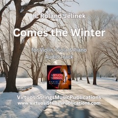 Comes the Winter for Violin, Viola and Piano-Excerpt