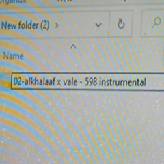 02 - Al Khalaaf X Valeh - 598 (Instrumental)