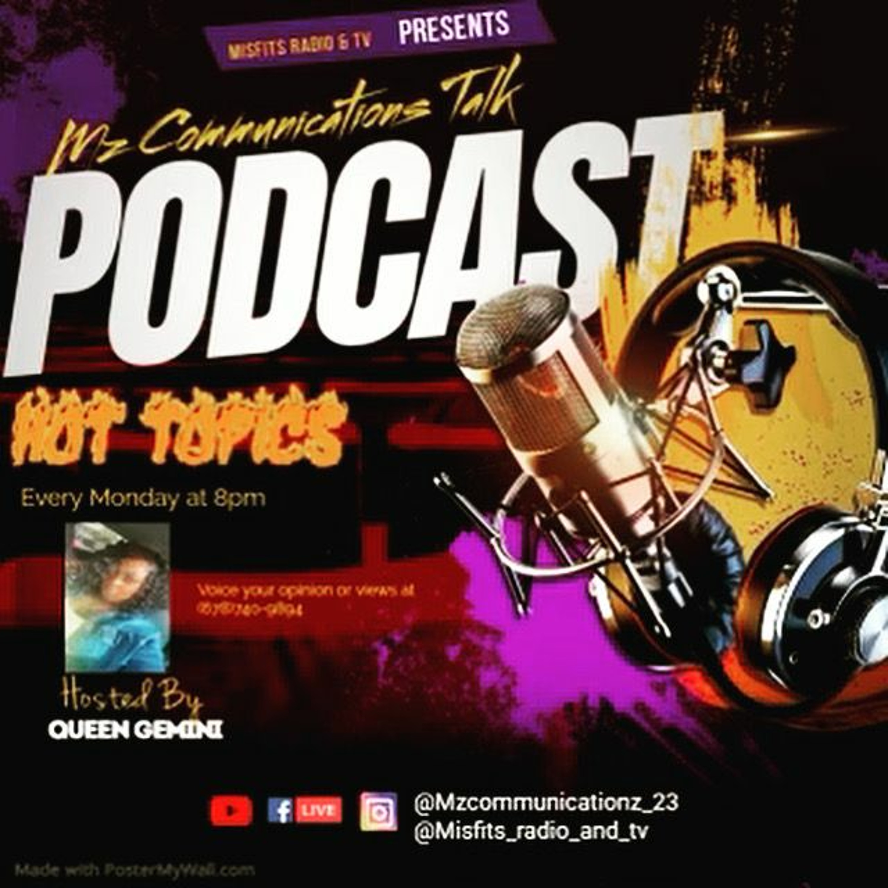 Mz Communications Talk Podcast 12-1-23 episode artwork