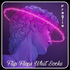 Flip Flops With Socks - Fragile