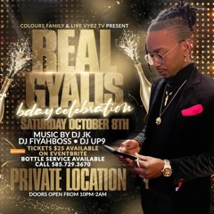 REAL GYALLIS B DAY LIVE UDIO DJJK- DJUP9 -DJFIYAHHBOSS
