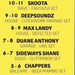 Sideways SHANE / Ocean View Tavern, Glitterbox Set