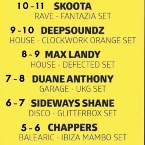 Sideways SHANE / Ocean View Tavern, Glitterbox Set