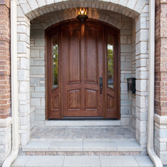Waiting at the door