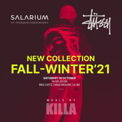 Q Be – LIVE At STUSSY Fall Winter 21 SALARIUM Streetwear Shop