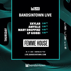 AmyElle X Femme House X Bandsintown Live Takeover