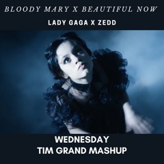 Bloody Mary X Beautiful Now (Wednesday Addams Tim Grand Mashup) Speed Up Tiktok Dance With My Hands