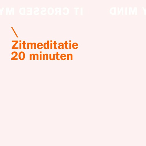 Zitmeditatie 20 Minuten