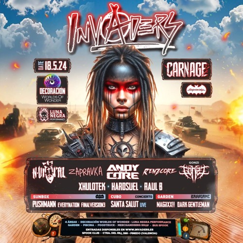 HARDSUEL @ INVADERS Carnage 18 - 05 - 24