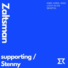 Zaltsman W/ Stenny @ Emergency Room, Bristol