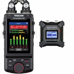 Tascam X8 Vs ZOOM F3 microphones Rode NT1a matched pair