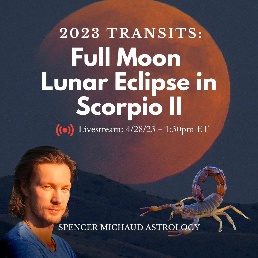 Stream Full Moon Lunar Eclipse In Scorpio II - 2023 Transits by Spencer ...