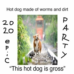 hot dog made of worms and dirt - this hot dog is gross